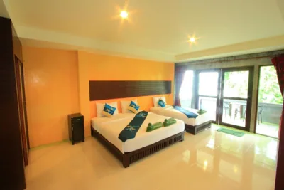 Chambre triple — Tharathip Resort Koh Phangan - SHA Plus
